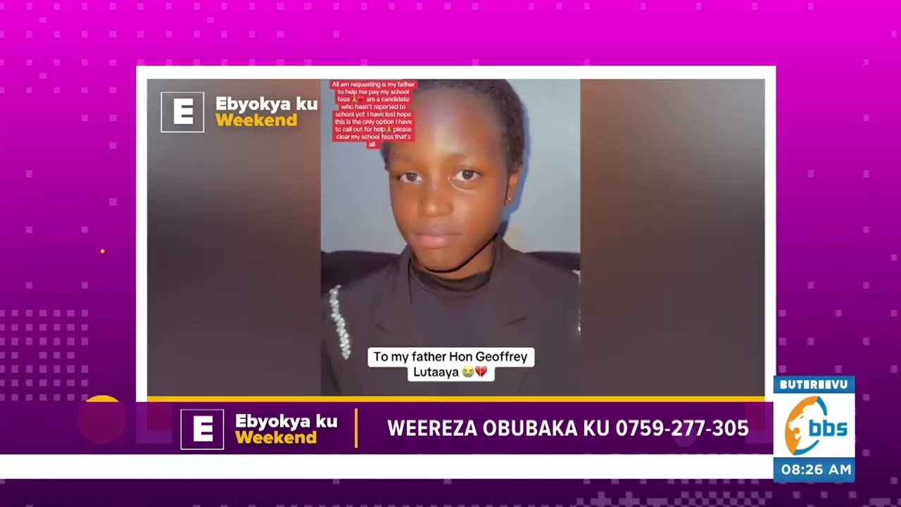 Geofery Lutaaya Bamwanise , Oluyimba lwa Nice and Lovely Yaluyimbira Mukazi Eyamuzaalira Omwana