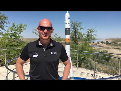 Alexander Gerst kurz vor dem Start zur ISS aus Baikonur - Mission Horizons