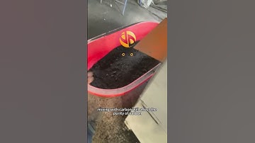 Carbon and slag sorting machine