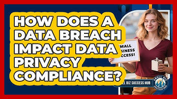 How Does A Data Breach Impact Data Privacy Compliance? - Small Biz Success Hub