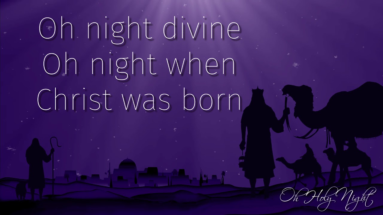 O Holy Night Performance + Lyrics Video Worship Song Track with Lyrics, Igniter Media