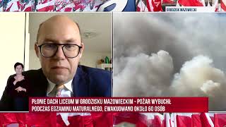 Koziński: Polska płonie w różnych miejscach, to niepokojące | Republika Dzień