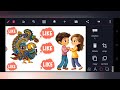 Creative Shape Editing in Pixellab