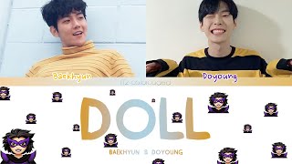 BAEKHYUN & DOYOUNG - DOLL (Color Coded Lyrics|ПЕРЕВОД НА РУССКИЙ|КИРИЛЛИЗАЦИЯ) FF2COLORCODED