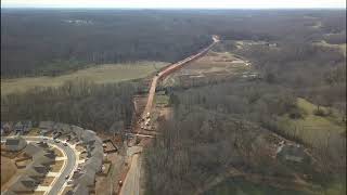 Hwy 60 bridge work progress 1.24.2021