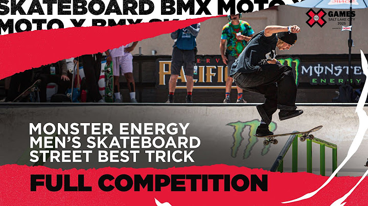 Monster Energy Men’s Skateboard Street Best Trick: FULL COMPETITION | X Games Salt Lake City 2025