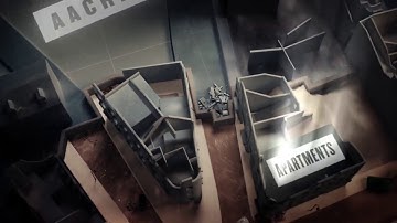 Call of duty: WW2 official aachen Multiplayer map flythrough Trailer