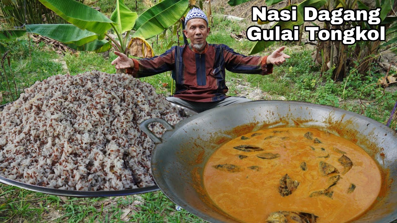 Nasi Dagang Gulai Ikan Tongkol | Lawatan ke Rumah Warga Emas & OKU