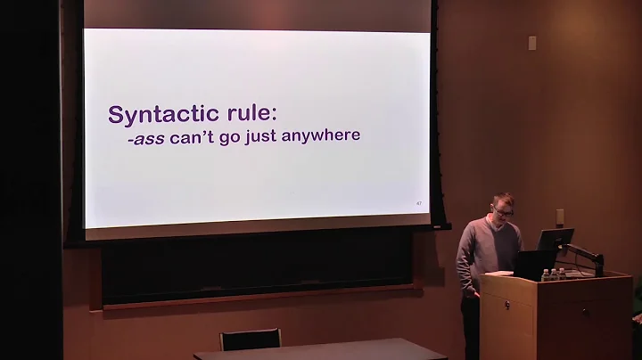 Patricia Irwin (Swarthmore, PhD 12): What a swear ...