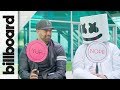 Capture de la vidéo Marshmello & Moe Shalizi Play 'Never Have I Ever' | Billboard