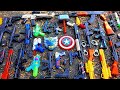Tembak Plastik Nerfgun Seperti * Watergun, Soft Bullet, Sniper, Ak47, M16, Machine Gun, Nerf 184
