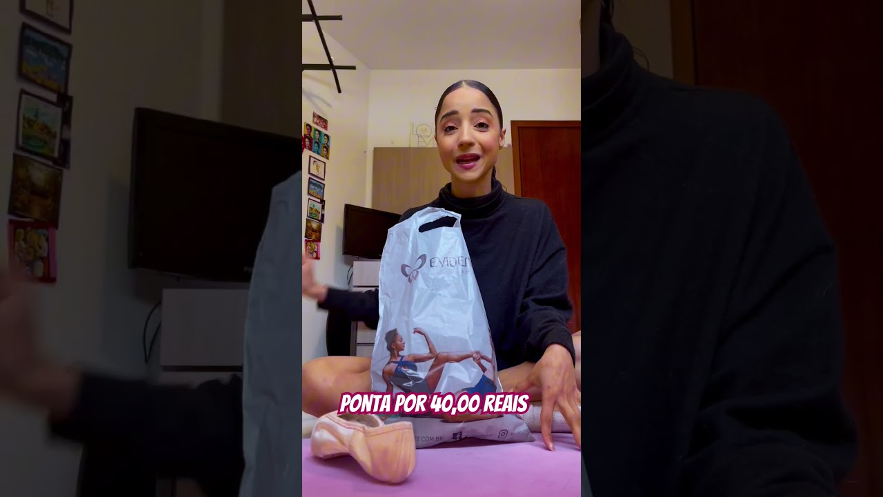 Sapatilha de ponta por 40,00 reais