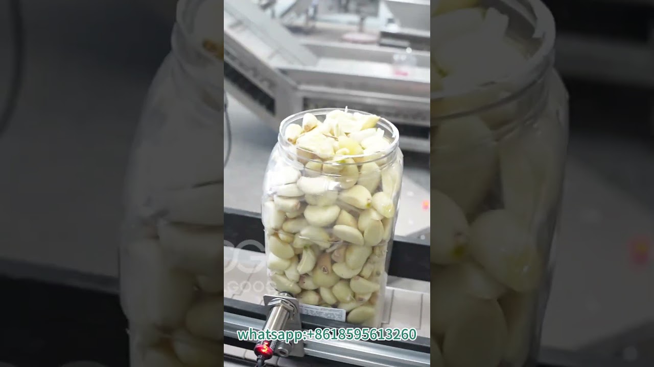 Garlic Peeling Line Including Color Sorting Packaging