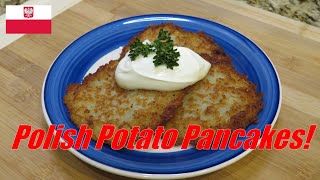 Easy And Delicious Polish Potato Pancakes! Placki ziemniaczane