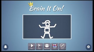 "Brain It On! - Creative Physics Puzzles Unleashed!" - level 1 to 50 ~ @AnDrOiD-GaMeHuB screenshot 2