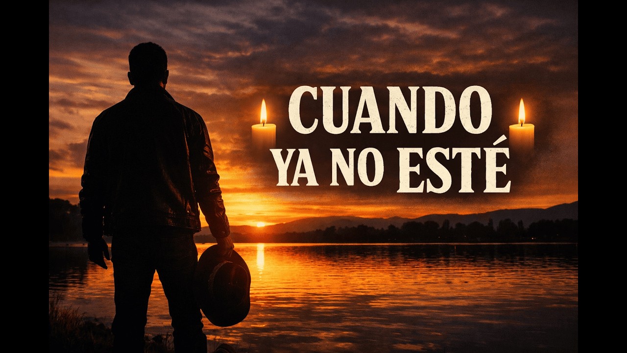 🕯️ CUANDO YA NO ESTÉ 🕯️Ranchera Triste de Despedida