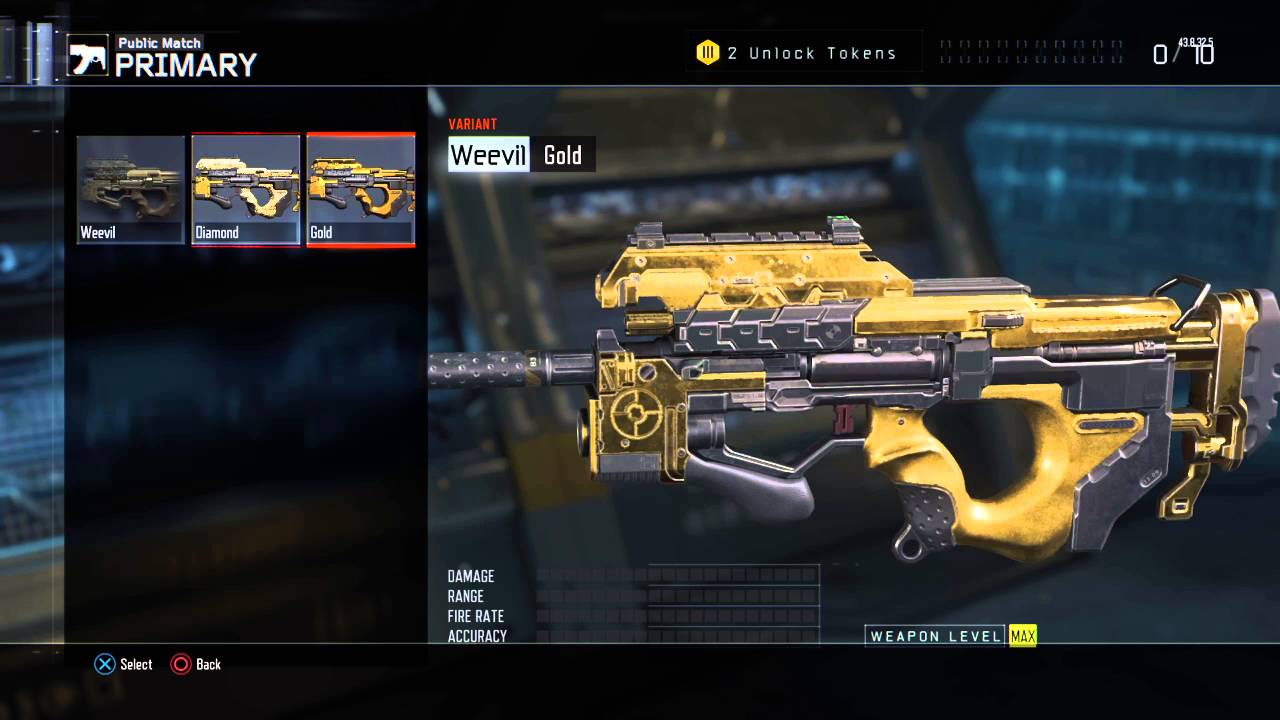 Diamond sub machine guns bo3
