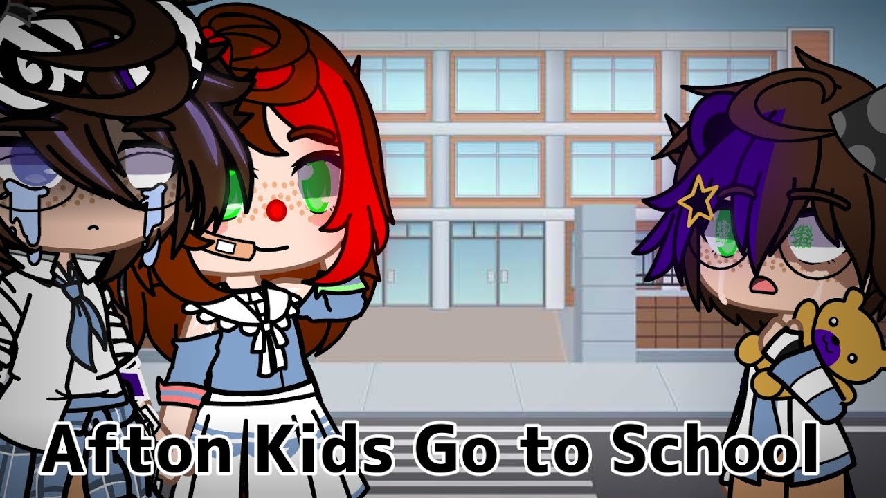 Afton Kids Go To School |Afton Family| - YouTube