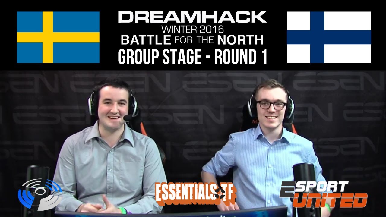 DreamHack Winter 2016: Battle for the North - Group Stage Round 1: Sweden vs. Finland
