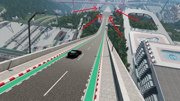 Which Automation Vehicle Can Fly The Furthest On The NEW Car Jump Arena?- BeamNG Drive Mods