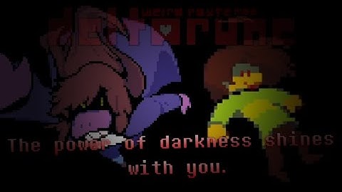 The Fun Gang going on GENOCIDES! Deltarune Chapter 1 Weird/Genocide Route Mod