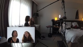 Behind the Scenes: Setting up for Emma Guy