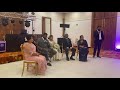 Chamal &amp; Thamali 's  wedding speech in sinhala