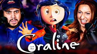 CORALINE (2009) MOVIE REACTION – BUTTON EYES! ABSOLUTELY NOT! – FIRST TIME WATCHING – REVIEW