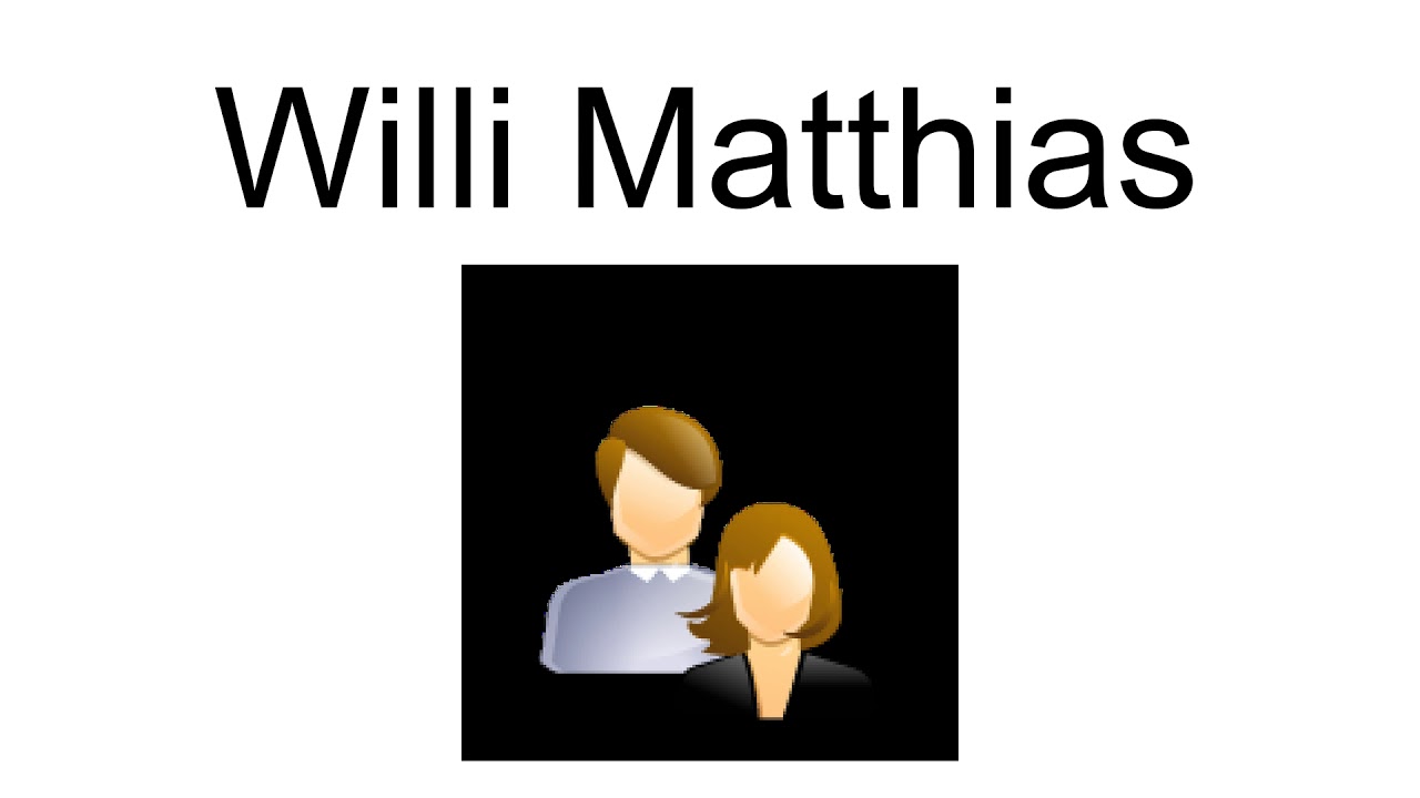 Willi Matthias