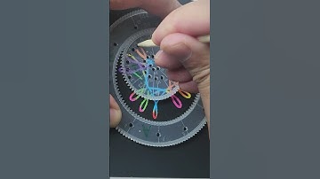 Simple Spirograph Scratch Art #spirograph #pencildrawing #satisfying #funny #trendy #easydrawing