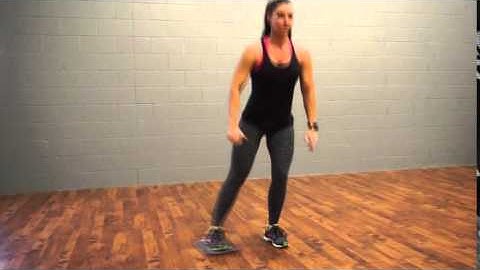 Side Lunges with a Towel