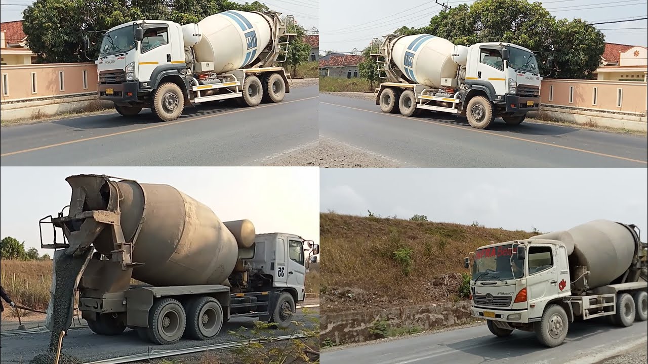 ready mix truck, mixer truck, concrete mixer truck YouTube