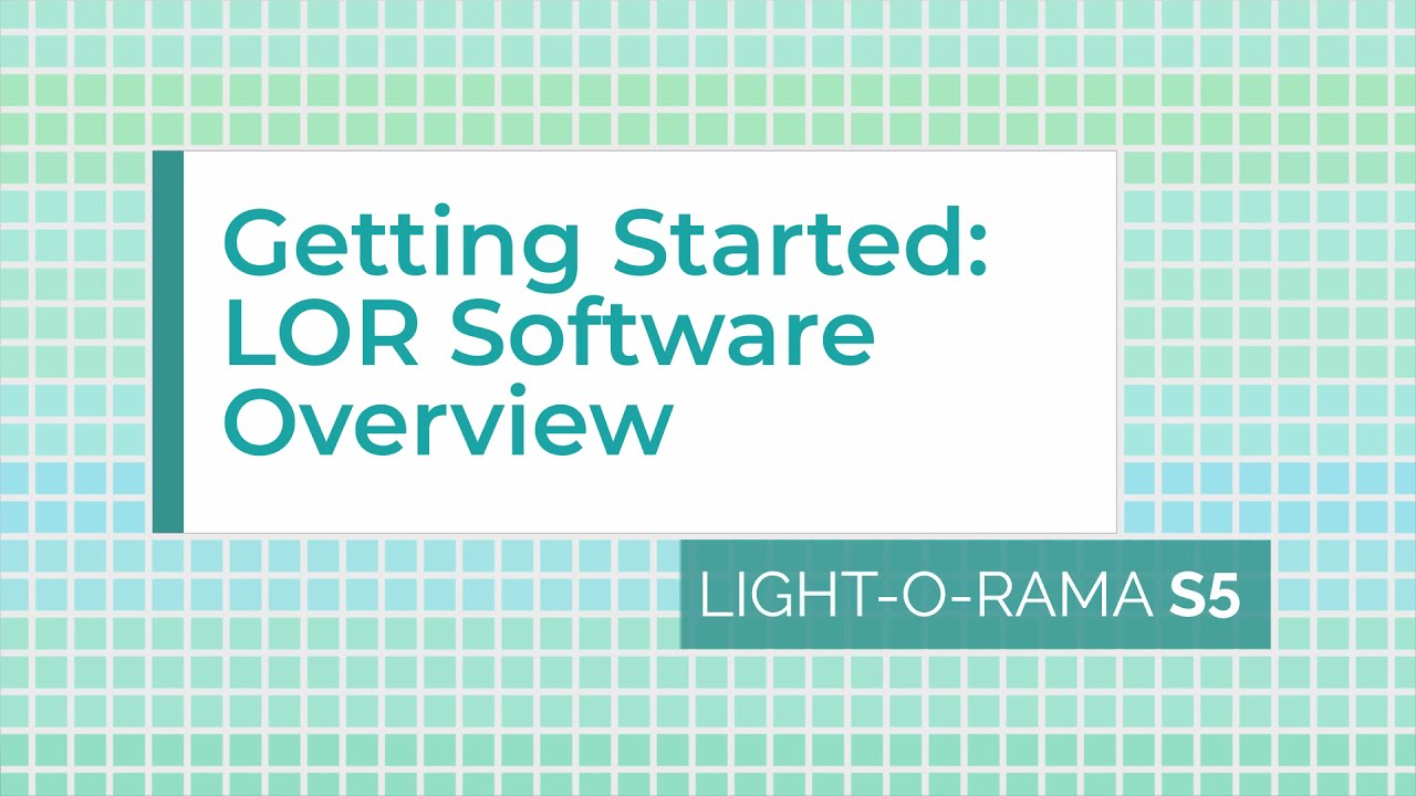 Light-O-Rama S5 Software: A Beginner's Overview - Luminous Harmony "How To"