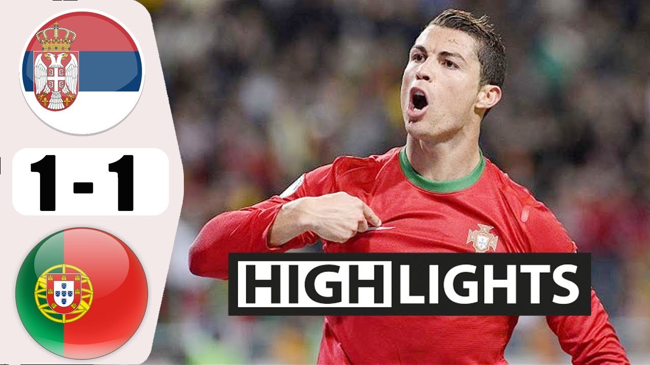 Serbia Vs Portugal 1 1 All Goals Extended Highlights 2019 Youtube