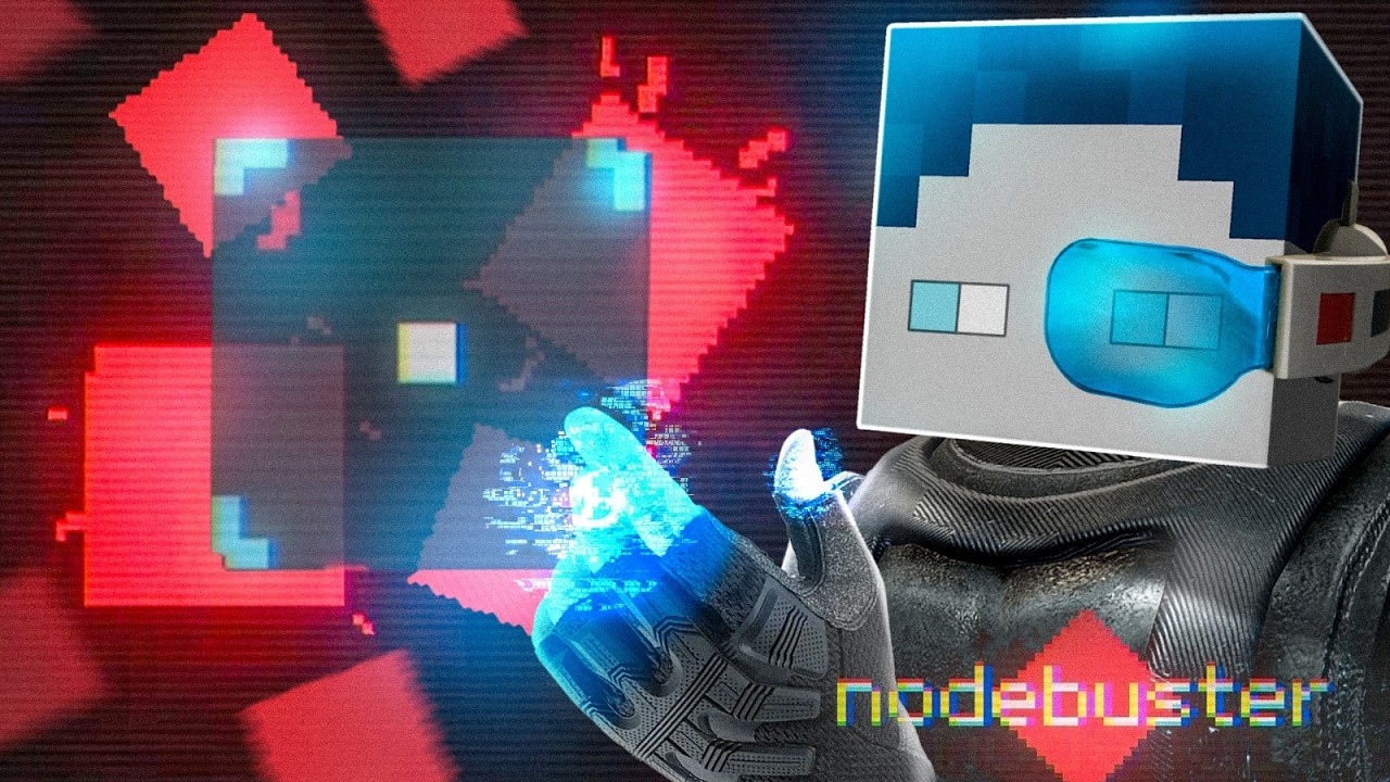 BASTIGHG SPIELT NODEBUSTER (wir müssen Quadrate besiegen...)