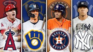 BEST MLB PLAYER FROM EVERY TEAM 2019