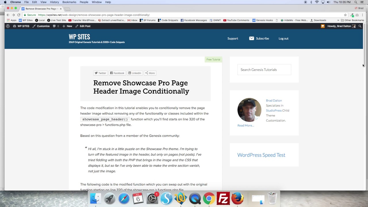 Remove Showcase Pro Page Header Image Conditionally YouTube