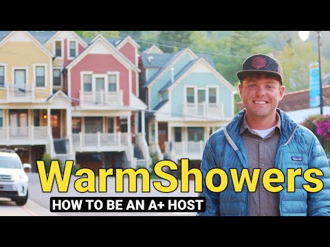 Hosting Your First Guest on WarmShowers.org - How To Be An Excellent WarmShowers Host