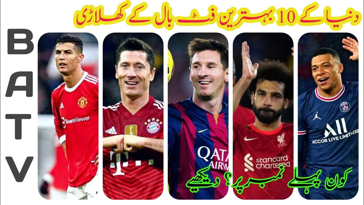 Top 10 Football Players in the World 2022 FIFA Ranking YouTube