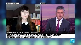 Coronavirus pandemic in Germany: Strict lockdown measures begin as cases soar