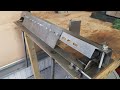 Home Made Box Pan Brake for bending sheet metal