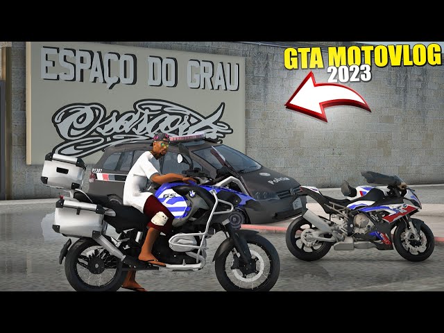 FINALMENTE! GTA MOTOVLOG SÃO PAULO 2023 COM MOTOS CHAVE E CARROS BR PARA  TODOS OS ANDROID 