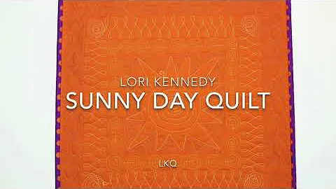 Sunny Day Medallion Quilt, Sunrise and Sunset Quil...