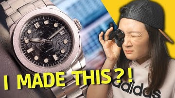 I made a watch with Namoki Mods DIY Watchmaking Kit