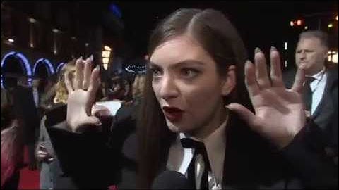 Lorde Interview -- THE HUNGER GAMES: MOCKINGJAY PART 1 -- World Premiere Coverage