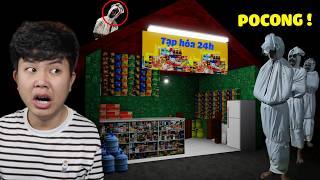 Tiệm tạp hóa ở Indonesia này bị ma POCONG ám !!!