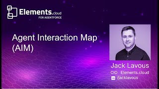 Part 1 of 6. Agentforce: AIM (Agent Interaction Maps)