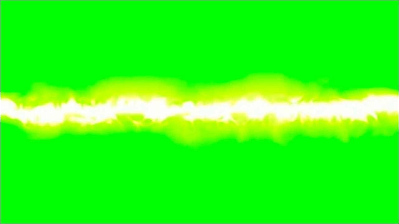 Burning Fire line - Green screen - Animated background wallpapers