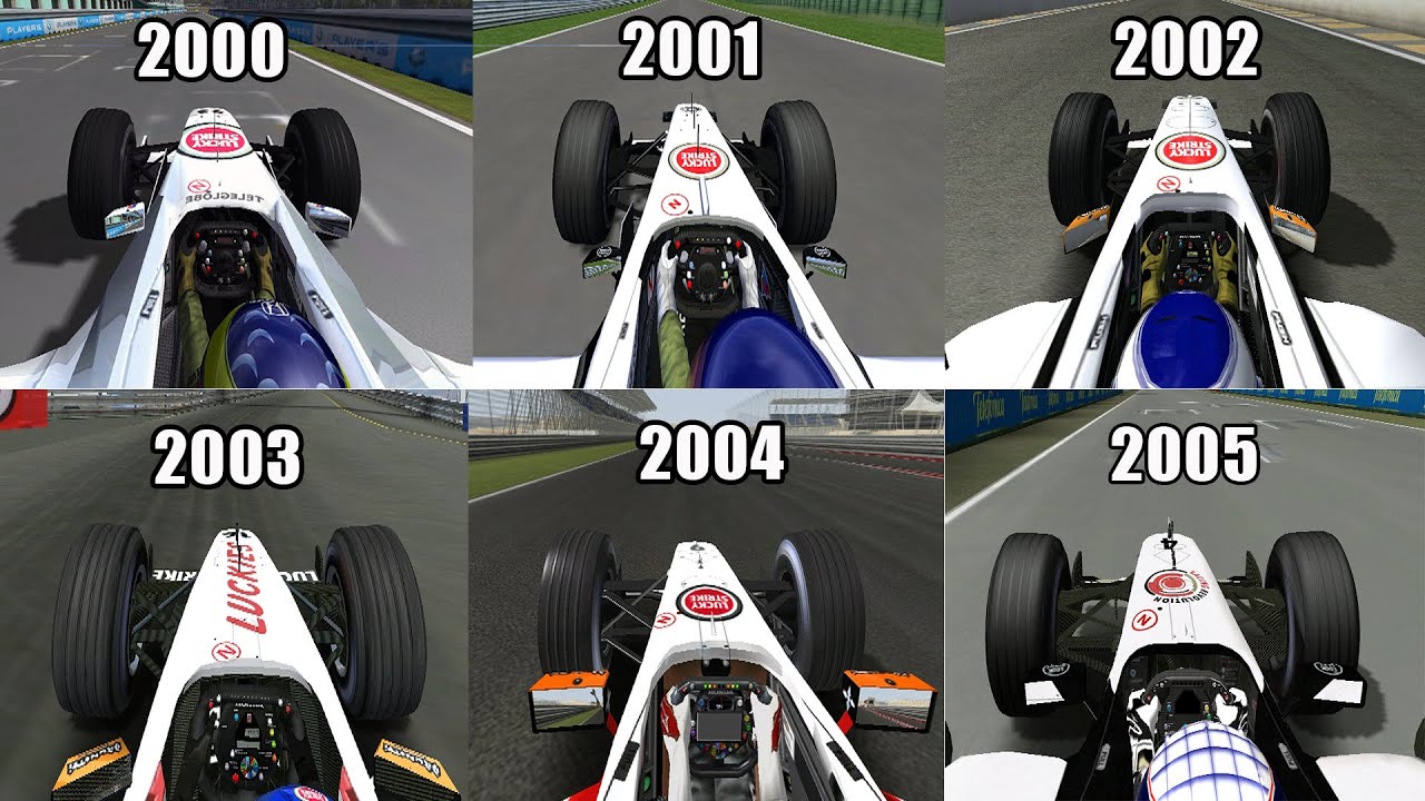 rFactor F1 2000-2005 BAR-Honda V10 Onboard - YouTube