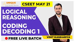 Famous CSEET: Logical Reasoning: Coding Decoding 1 Profile